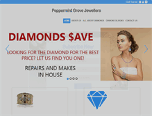 Tablet Screenshot of peppermintgrovejewellers.com.au